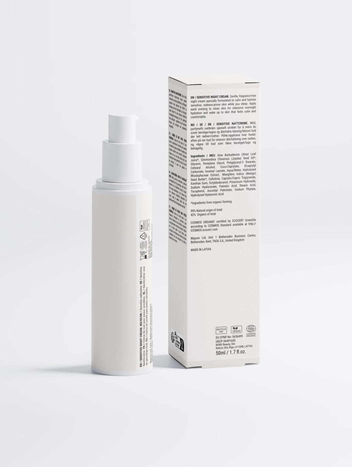Sensitive Care Overnight Cream - Luma Collective Shop